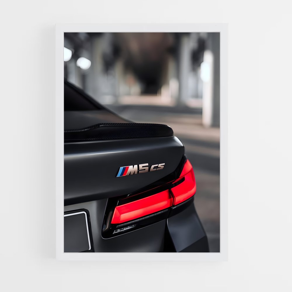 Poster Carbon M6 – affiche BMW (vue 3)